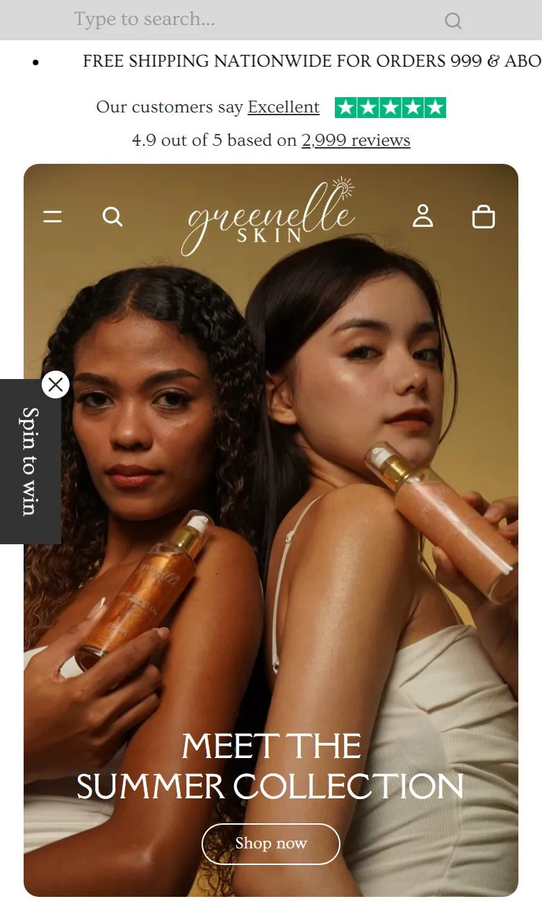 Greenelle Skin — Suncare